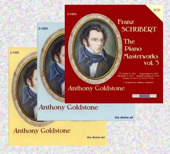 Schubert Piano Masterworks, vols 1-3 (discount set)
