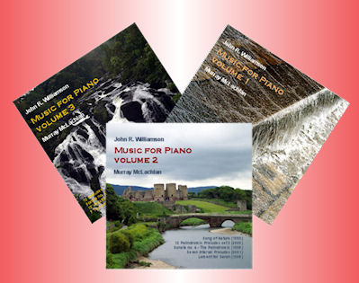 John R. Williamson – Music for Piano, Volumes 1-3