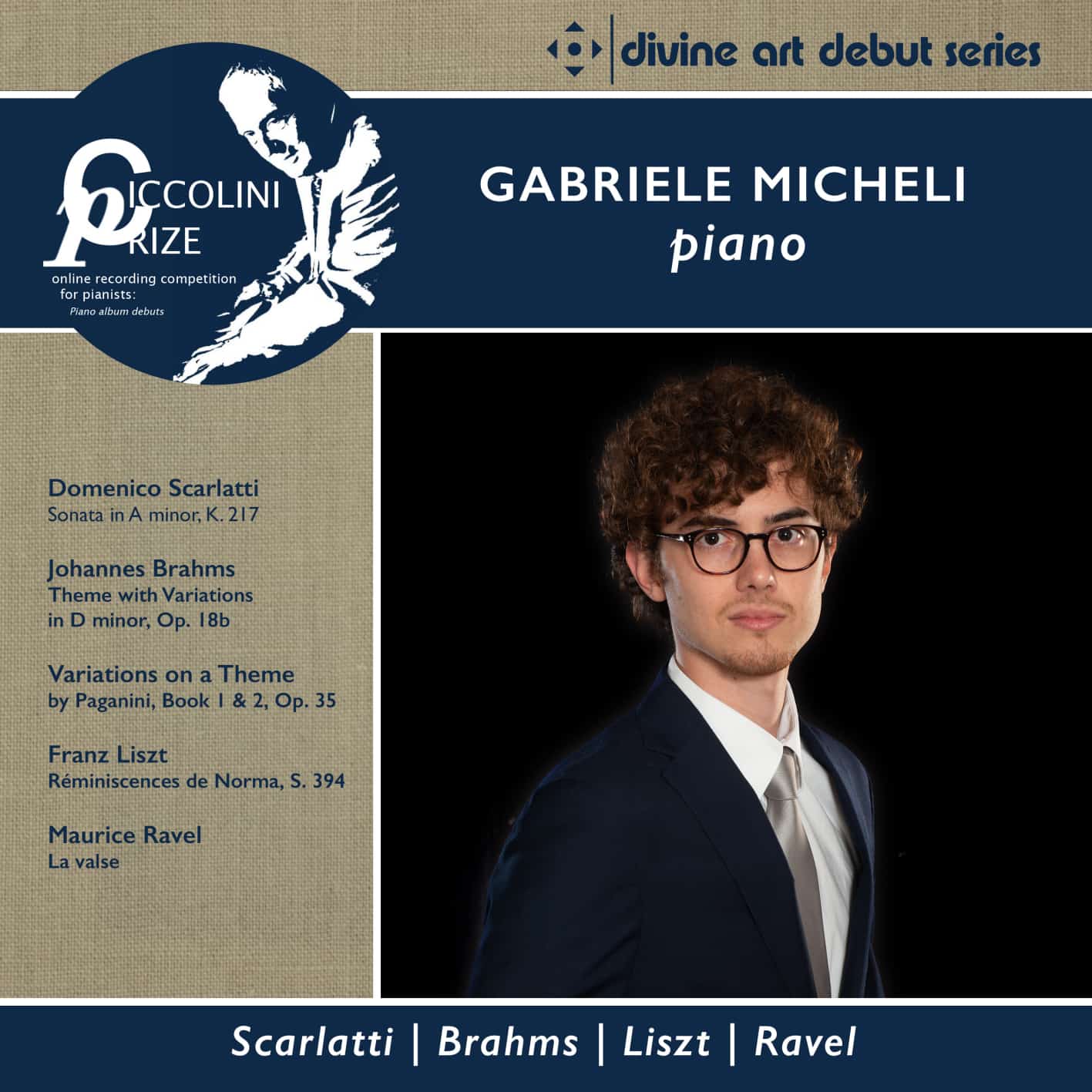 Gabriele Micheli – Ciccolini Prizewinner Recital