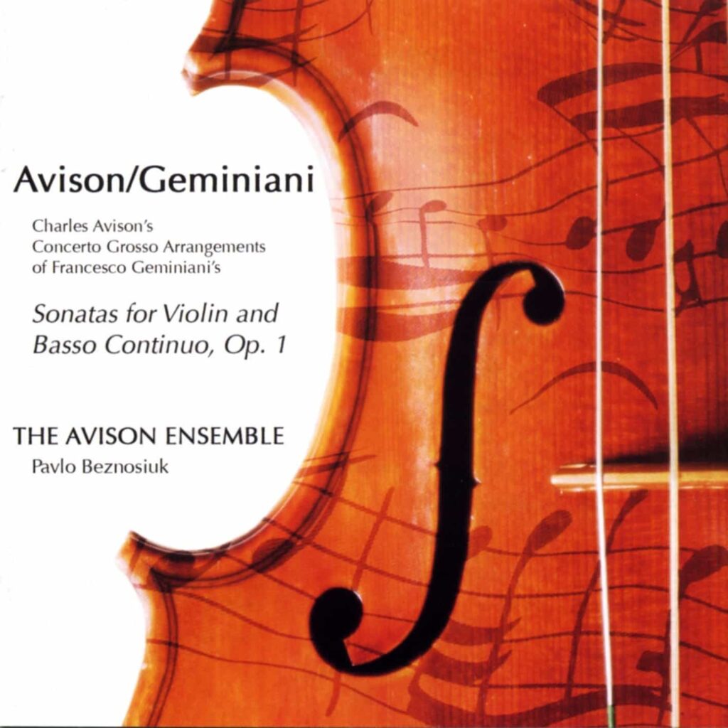 Avison: Concerti Grossi after Geminiani