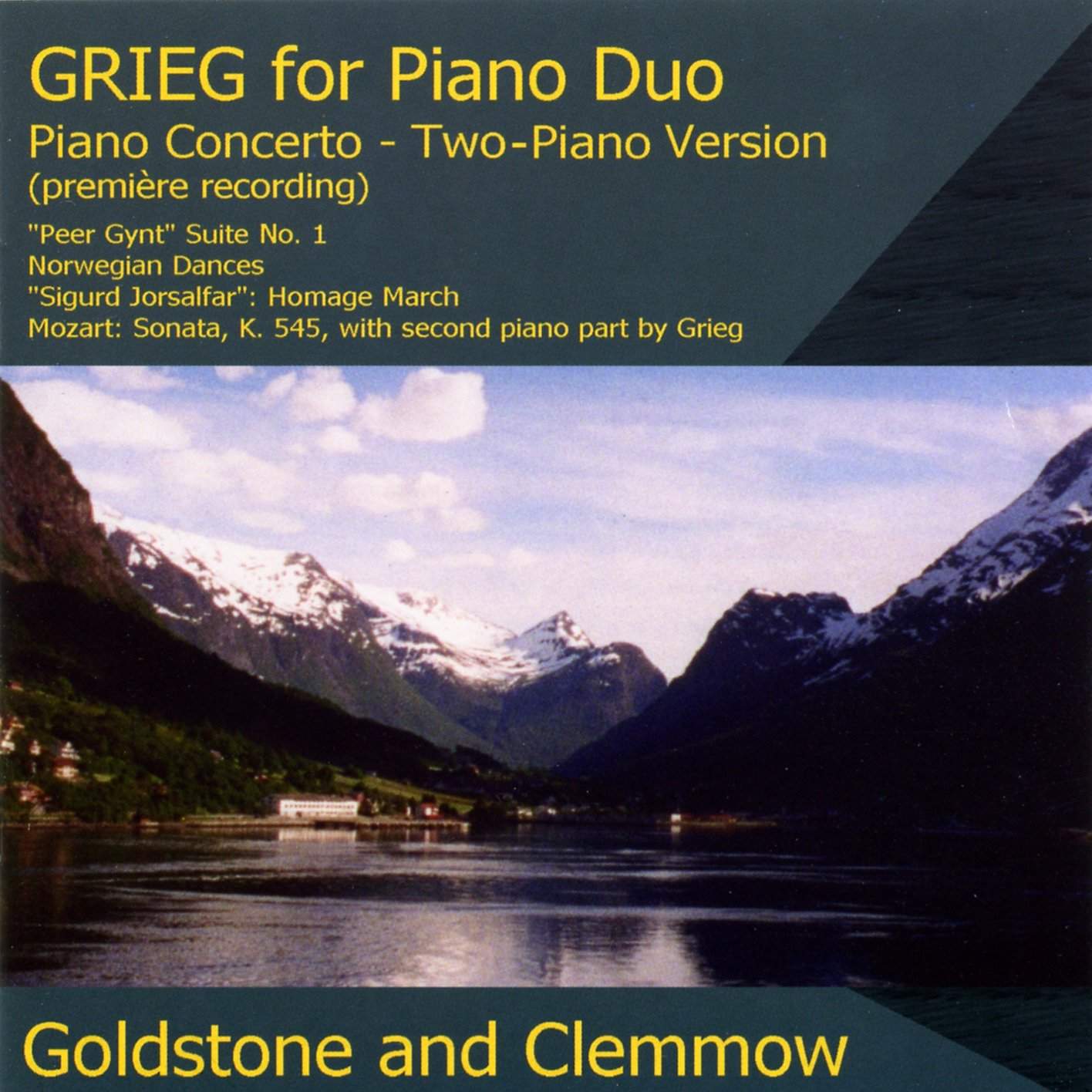 Grieg for Piano Duo
