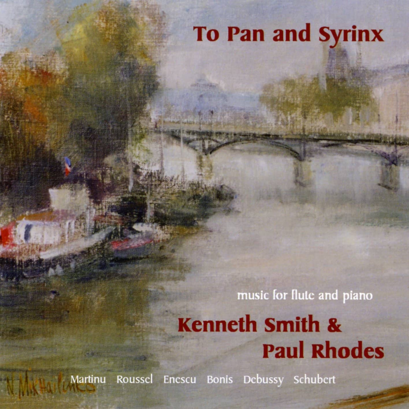 To Pan and Syrinx – Romantic Flute and Piano